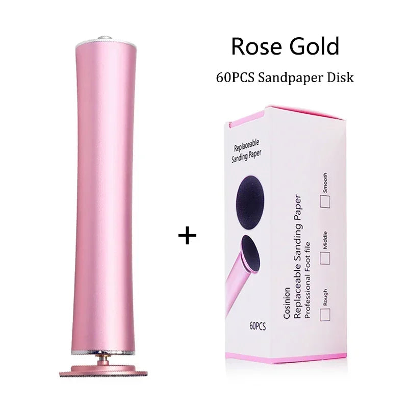 Luxury Electric Rechargeable Pedicure Tool for Smooth Feet