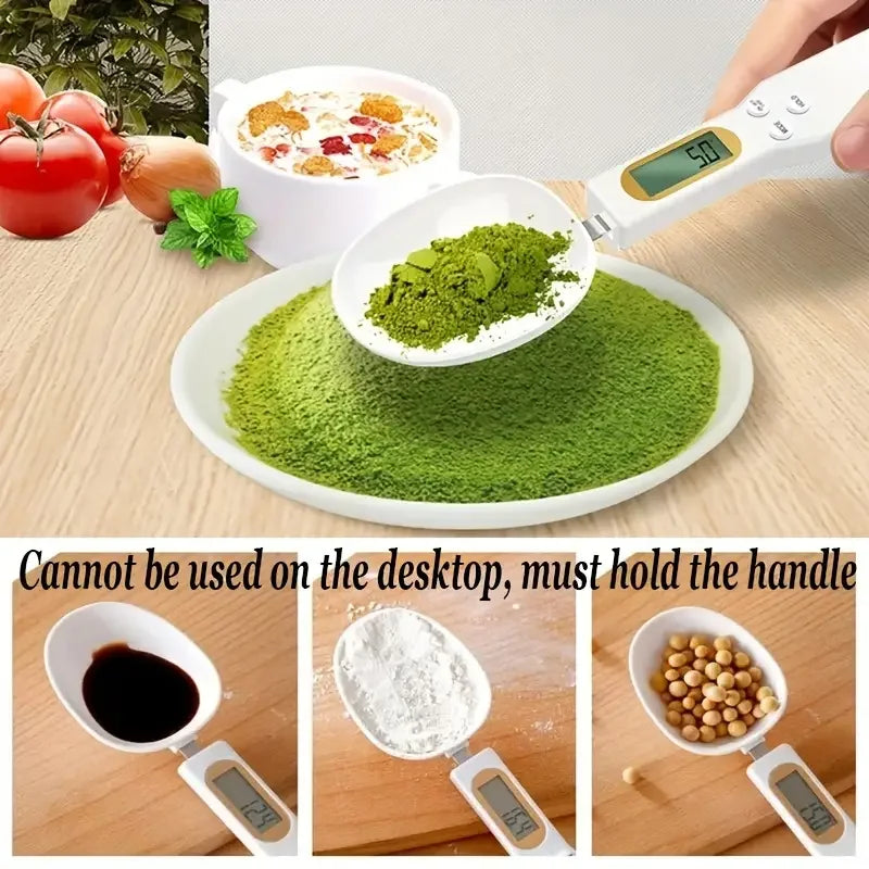LCD Digital Measuring Spoon Scale – For Food, Flour, Milk & Coffee