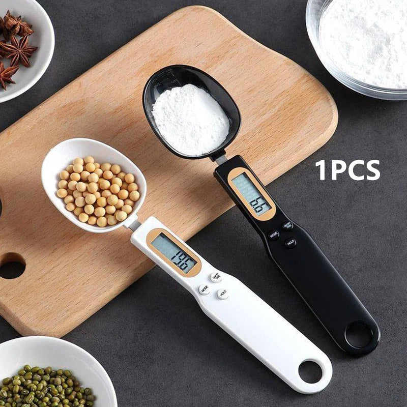 LCD Digital Measuring Spoon Scale – For Food, Flour, Milk & Coffee