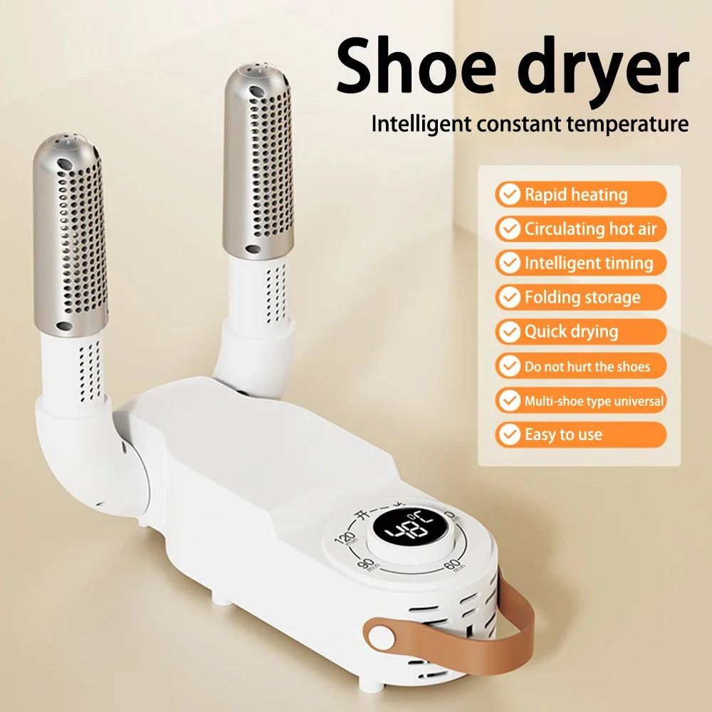 Smart Shoe Dryer & Warmer – Portable and Foldable