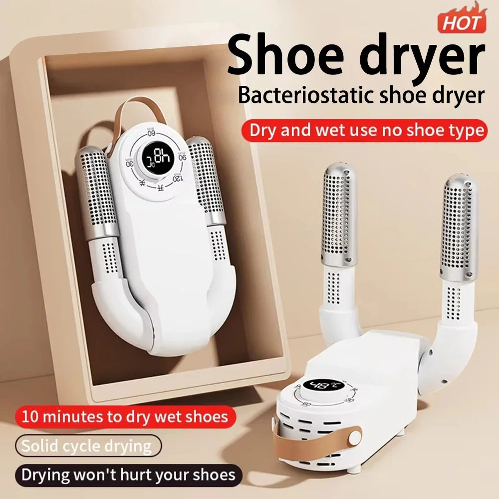 Smart Shoe Dryer & Warmer – Portable and Foldable