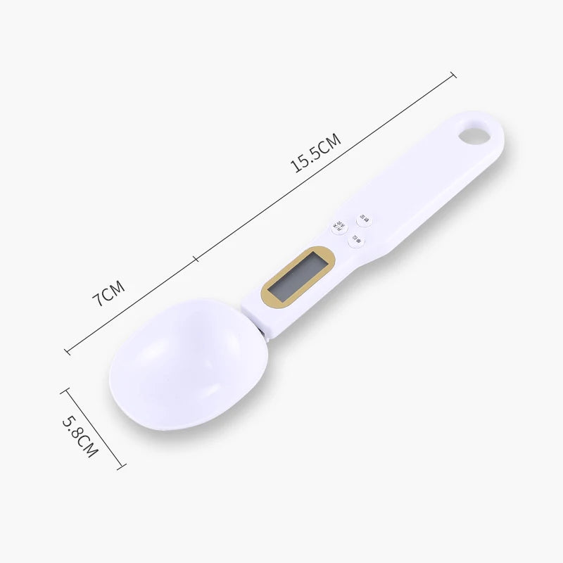 LCD Digital Measuring Spoon Scale – For Food, Flour, Milk & Coffee