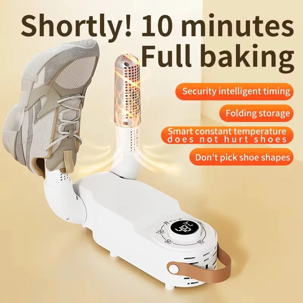 Smart Shoe Dryer & Warmer – Portable and Foldable