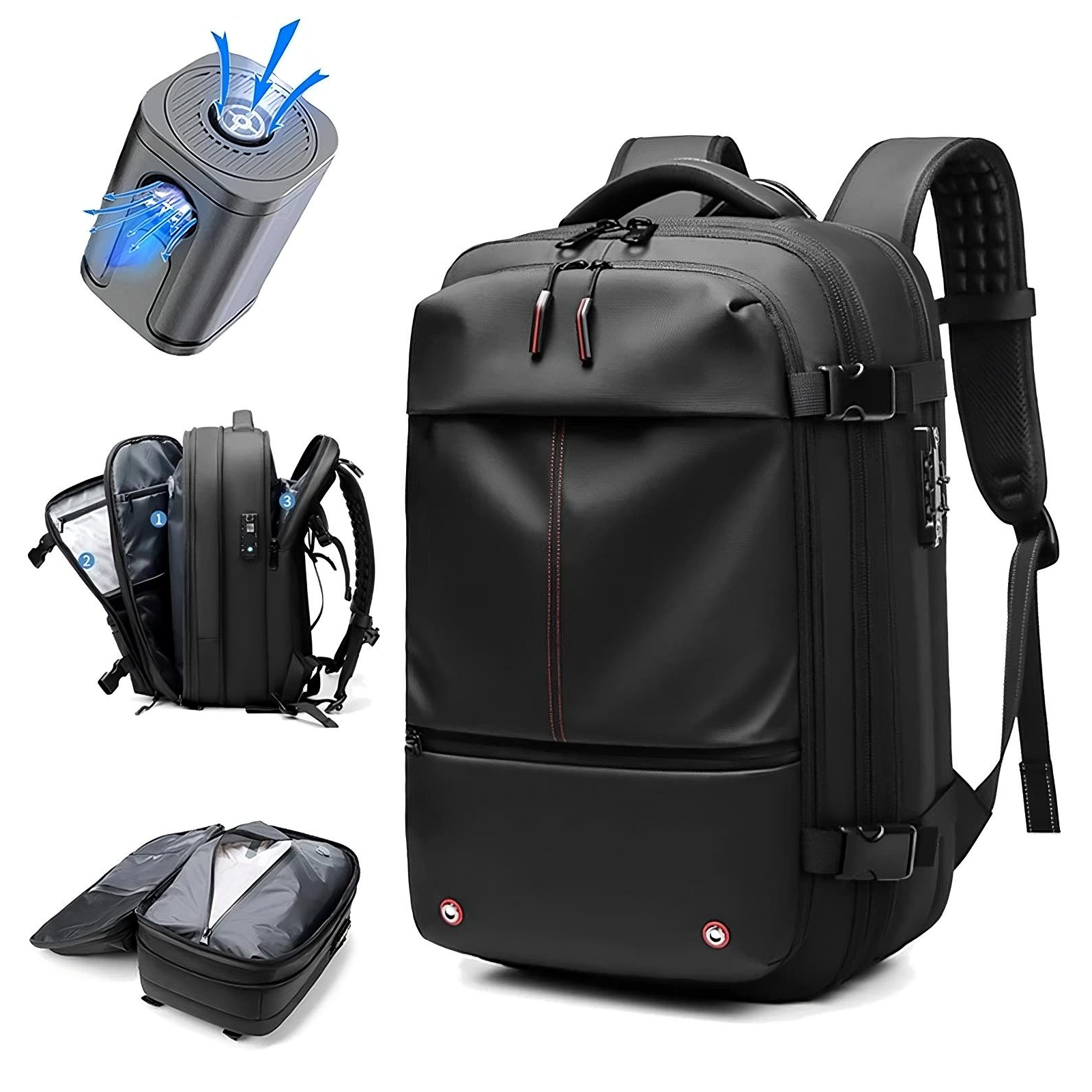 vacuum seal backpack for trips and vacations