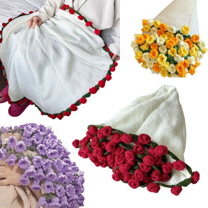 Rose Bouquet Blanket