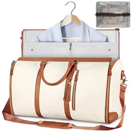 Convertible 3-in-1 Women’s Travel Garment Bag – Carry-On Duffel & Shoe Bag
