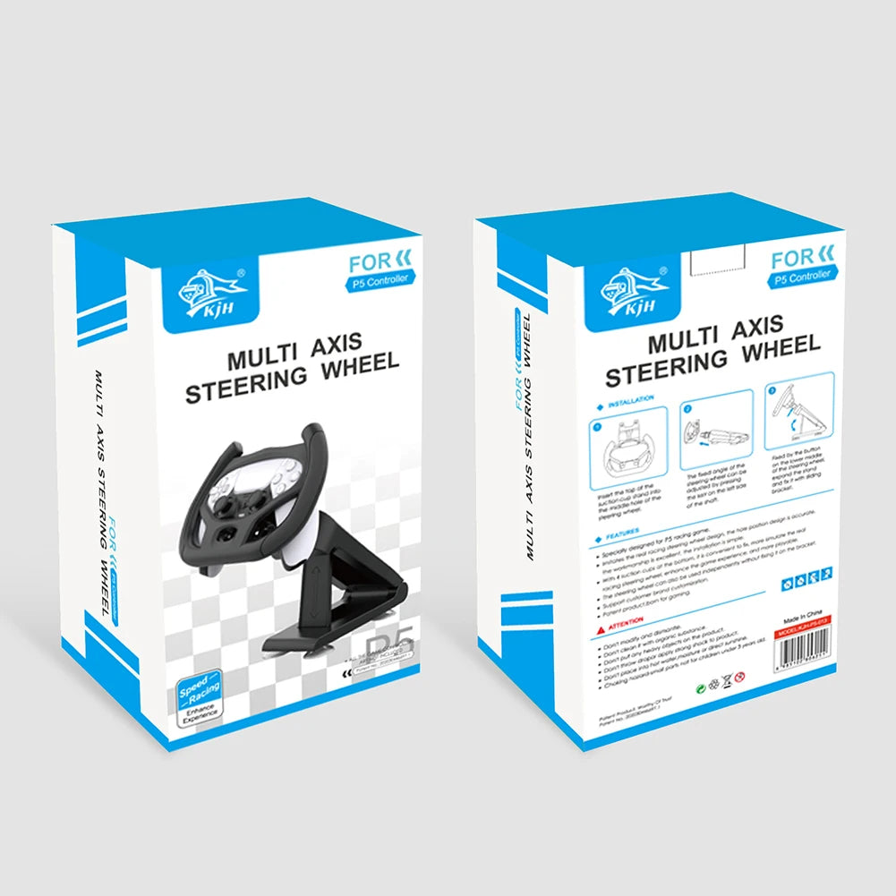 PS5 Gaming Steering Wheel – Realistic Racing Experience