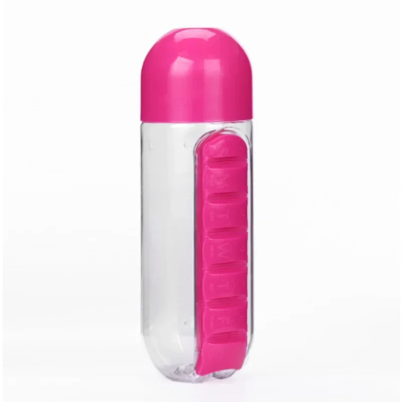 WaterBottleWithPillOrganizer