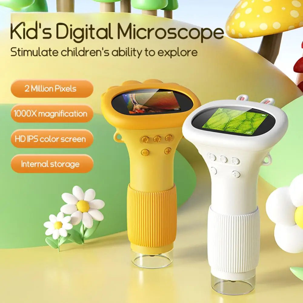 Portable Handheld Microscope – USB Digital Zoom for Kids & Adults