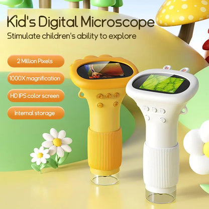 Portable Handheld Microscope – USB Digital Zoom for Kids & Adults