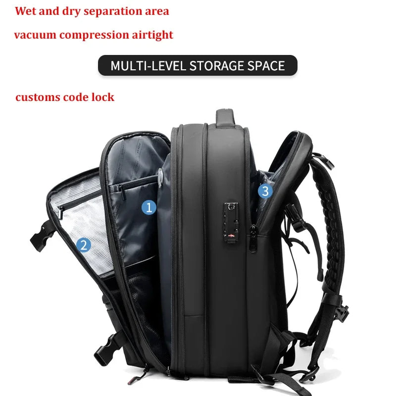 travel backpack for clothes organization