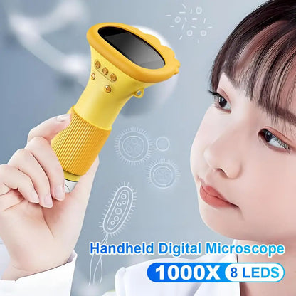 Portable Handheld Microscope – USB Digital Zoom for Kids & Adults