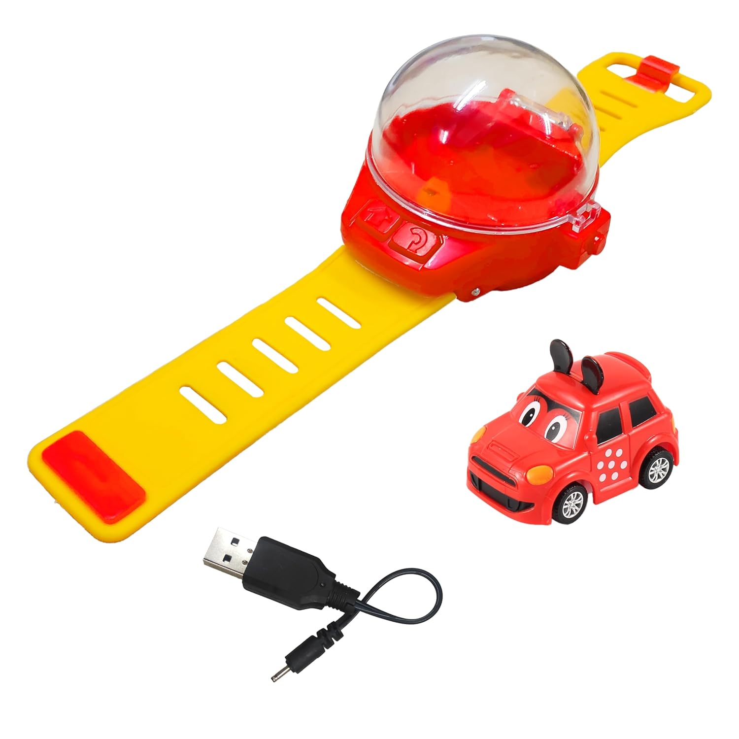 USB rechargeable RC watch car