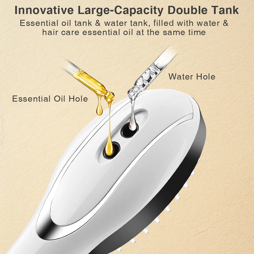 Rechargeable Scalp Massager Comb for Thinning Hair
