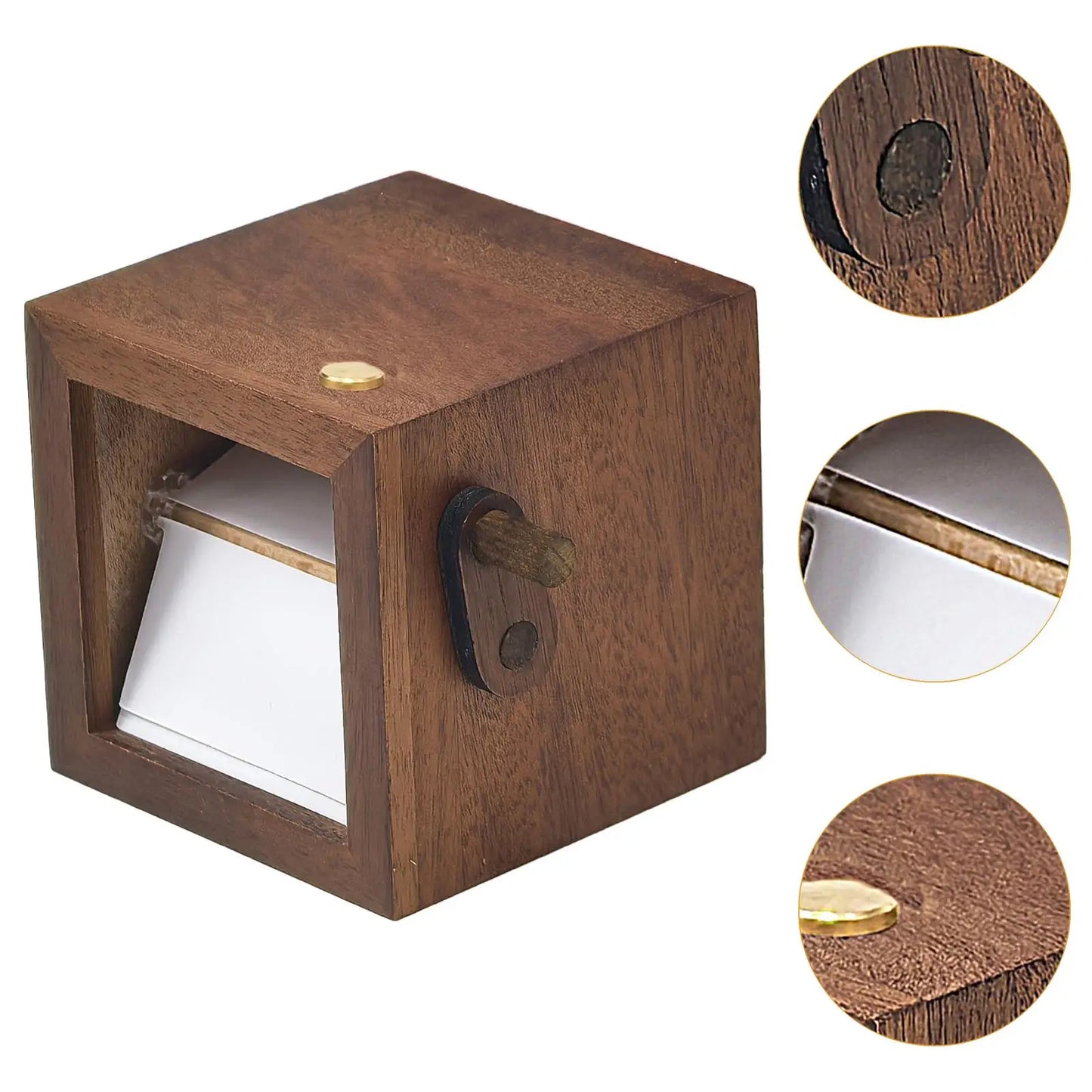 Crank Photo Box – Vintage Hand-Crank Memory Display