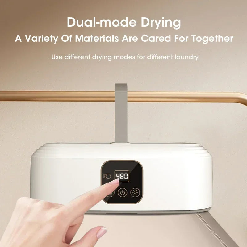 energy-efficient travel clothes dryer 