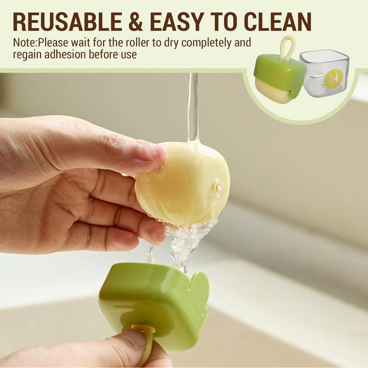 Easily remove pet hair from clothes, furniture & car seats with this reusable, portable fur remover. Eco-friendly, washable &amp; perfect for daily use.
