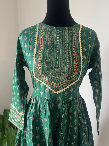 Ethnic Gotta Patti Anarkali Kurta