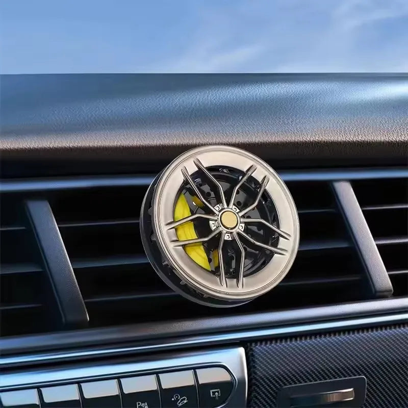 Wheel-Shaped Car Air Freshener Clip
