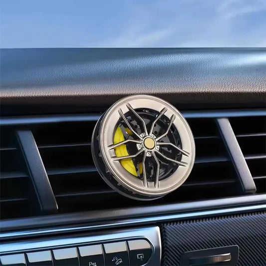 Wheel-Shaped Car Air Freshener Clip