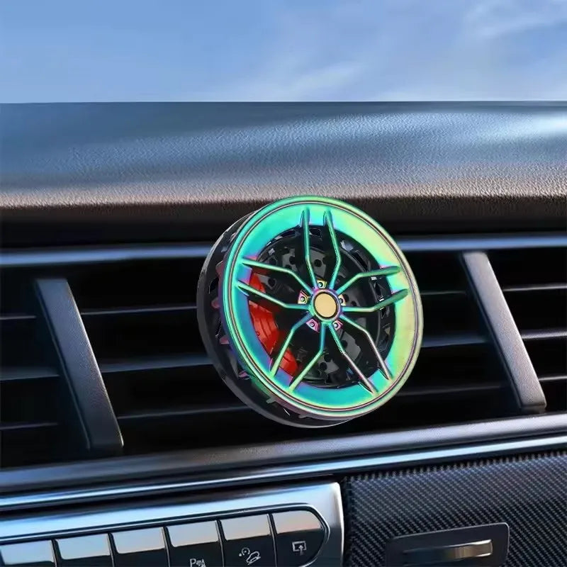 Wheel-Shaped Car Air Freshener Clip