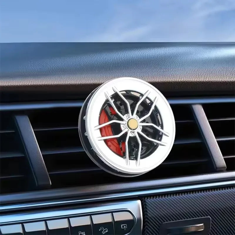 Wheel-Shaped Car Air Freshener Clip
