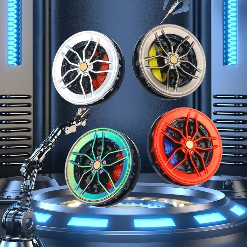 Wheel-Shaped Car Air Freshener Clip