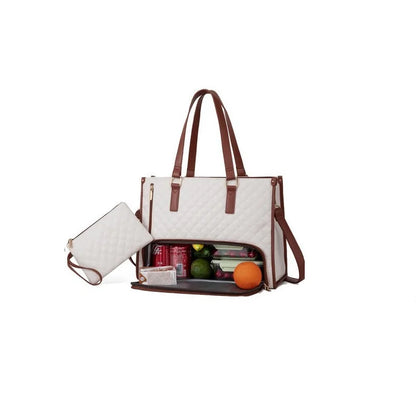 2 in 1 Lunch Tote Bag for Women