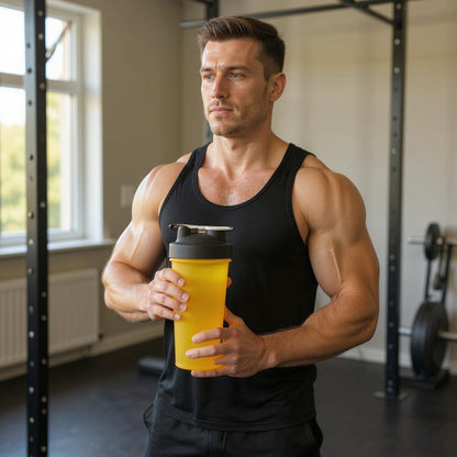 Sports Protein Shaker Bottle – Gym & Travel Use